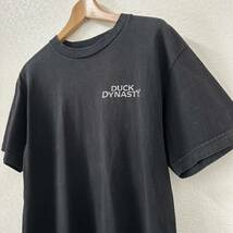 DUCK DYNASTY 半袖　プリントTシャツ　Mサイズ　ムービーTシャツ　映画　人物　ブラック　ダックダイナスティ　Club Red クルーネック_画像3