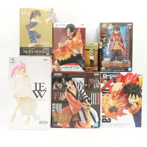 ワンピース フィギュア 7点おまとめ ルフィ ペローナ 錦えもん ゾロ エース 未開封 BANDAI プライズ ONE PIECE/2-2712