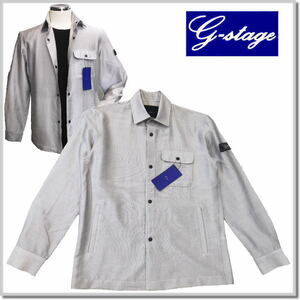 ジーステージ G-stage エアードビーカバーオール 540407-003(ライトグレー)-48(L) シャツジャケット JACKET