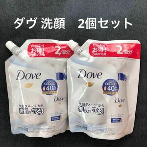 ダヴ モイスチャー 泡洗顔料 つめかえ用 280ml 2個セット 詰替 詰め替え