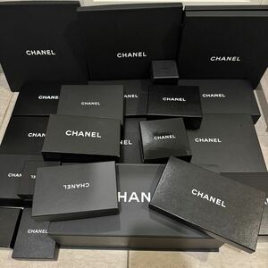 CHANEL シャネル 空箱 空き箱 小物 アクセサリー 保存箱 付属品　22点　まとめ売り