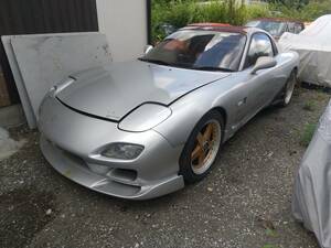 平成4年4月登録FD3S RX-7実働 書類付き レストアベースや部品取りに　千葉県君津市より