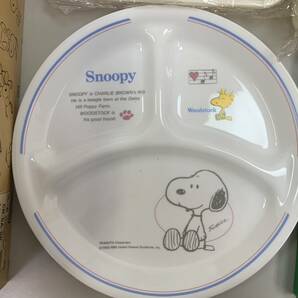 240328I スヌーピー Snoopy グッズ 大量 おまとめ セット BIGぬいぐるみ 食器 皿 グラス ポット ザル ピクニックセット ランチボックス の画像9