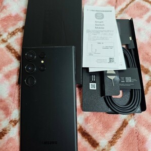 au Galaxy S23 Ultra 1TB SCG20 ファントムブラック 中古美品の画像1