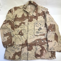 アメリカ軍 6C デザートカモ デザートパターン BDU ジャケット MR チョコチップ 迷彩服 米軍放出品 海兵隊 USMC_画像1