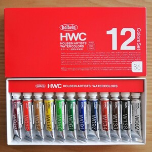 36 ho ru Bay n(HOLBEIN)* transparent watercolor coloring material ( transparent watercolor paint ) 1 2 ps 