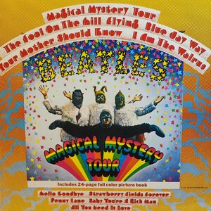 LP EU盤 DMMカッティング！ Magical Mystery Tour The Beatles ビートルズ DMMカットのマジカル・ミステリー・ツアー