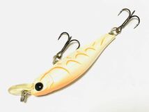 美品★夜光★アクアウェーブシールズミノー55S#A36シュリンプグロー★55mm8g★Aqua Wave Seelz MINNOW 55S_画像2