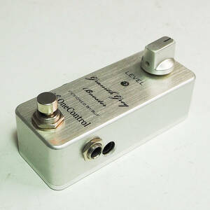 One Control ワンコントロール Granith Grey Booster クリーンブースター ギター エフェクター K4515