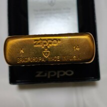 ZIPPO ARMOR アーマー 両面加工 2014年製 展示未使用品_画像1