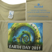 アースデイ EATRH DAY プリントTシャツ ティーシャツ TULTEX メンズ Sサイズ アメリカ輸入古着 USED ユーズド tee tシャツ #n-98_画像3