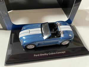 1/64 オートアート　 フォード シェルビー コブラ コンセプト　 AUTOart FORD SHELBY COBRA CONCEPT ブルーメタリック