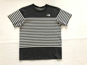 美品 Mサイズ　THE NORTH FACE ボーダー　　Tシャツ