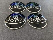ロータス Lotus ホイール センターキャップシール 56.5ｍｍ 4枚セット アルミ製 カーステッカー 自動車 ●440番_画像2