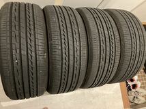 残溝7.0〜6.5mm 9.3〜8.6分山225/45R18 BSレグノ GR-X2 2019年製REGNO ブリヂストン最高峰タイヤパンク無し傷(少)手渡し引き取り可能岐阜市_画像1