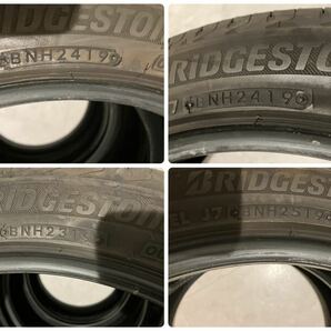 残溝7.0〜6.5mm 9.3〜8.6分山225/45R18 BSレグノ GR-X2 2019年製REGNO ブリヂストン最高峰タイヤパンク無し傷(少)手渡し引き取り可能岐阜市の画像6