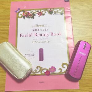 美肌を作る！facial beauty Book ハンディー美顔ミスト付き　動作確認済み　美肌　乾燥　保湿
