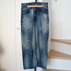 ANCELLM for 1LDK 15th anniversary SELVEDGE DENIM STRAIGHT 5P PANTS EX デニム ジーンズ パンツ 