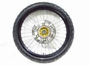 ZEXT KDX125SR DX125A great popularity!! TAKASAGO original front wheel bend none spew groove tire attaching inspection * KX125 KLX125 KDX220R KDX200R 134J06