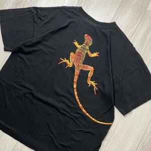 Marlboro 90s デッドストック Tシャツ マルボロ リザードロック XL USA製 シングルステッチ Lizard Rock Gecko