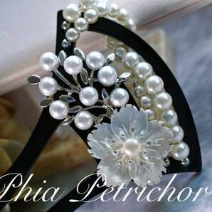 簪 桜 かんざし バチ型 パール 簪 髪飾り 留袖 着物 成人式 結婚式 ヘアピン ヘアアクセサリー 和 卒業式 真珠 七五三 お正月 N125