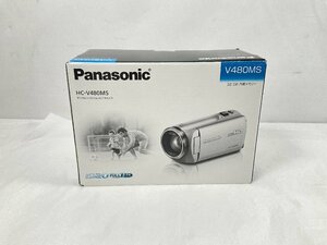 ★Panasonic パナソニック ビデオカメラ HC-V480MS ホワイト 未使用品 １円スタート★