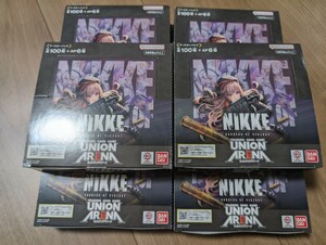 ユニオンアリーナ　NIKKE 未開封BOX　6BOX テープ付き　勝利の女神NIKKE　メガニケ　ユニアリ