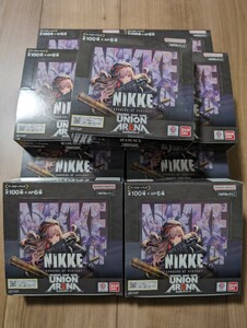 ユニオンアリーナ　NIKKE 未開封BOX　9BOX テープ付き　勝利の女神NIKKE　メガニケ　ユニアリ