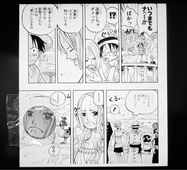 名シーン ワンピース ALL FACES オールフェイス 缶バッジ ビビ