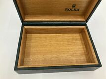 2-089 ロレックス ROLEX デイトジャスト 16233 空箱 純正品 腕時計ケース 緑 外箱・保管箱・冊子 保証書_画像3