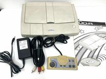 H2-027 NEC PCエンジン DUO-R PI-TG10 ゲーム 本体 ケーブル レトロ 当時物 PCEngine ゲーム機 デュオ SUPER CD-ROM_画像3