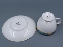 希少 廃盤品 1993年 ウェッジウッド WEDGWOOD カーゾン ティーカップ&ソーサー コーヒーカップ CURZON_画像9