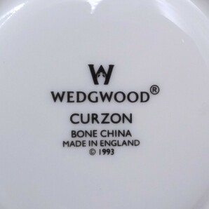 希少 廃盤品 1993年 ウェッジウッド WEDGWOOD カーゾン ティーカップ&ソーサー コーヒーカップ CURZONの画像10