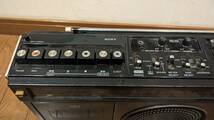 SONY ソニー/モノラルラジカセ CF-1980 /オーディオ機器/ジャンク扱い_画像4