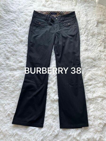 BURBERRY BLUELABEL ブラックボトムス