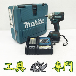 Q4647 送料無料！オーバーホール済み【中古品】18Vインパクトレンチ マキタ TW300D 充電回数72回充電工具 締付