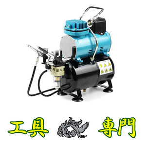 Q4150 ◆0330_5凹　送料無料！【アウトレット品】3Lコンプレッサー Ausuc 冷却ファン付 3Lタンク エア工具 未使用