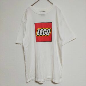 レゴ LEGO Tシャツ シロT ブランドプリント メンズ ワンポイント L