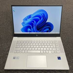 【中古美品】HP ENVY 15-ep1098TX Window 11 Pro/ Corei9-11900H/メモリ32GB／SSD 2TB／GeForce RTX 3060グラフィックス