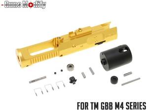 Guns Modify SAIタイプ スピードZEROボルトキャリアー Nitride Gold 東京マルイ M4 GBB対応