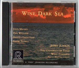 送料無料 吹奏楽CD ジョン・マッキー:吹奏楽のための交響曲 ワイン・ダーク・シー ジェリー・ジャンキン&テキサス大学ウインドアンサンブル
