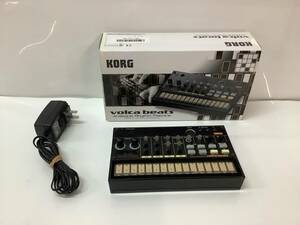 ★ジャンク★KORG volca beats アナログ リズムマシン シンセサイザー ドラム シンセサイザー★FZZA08599