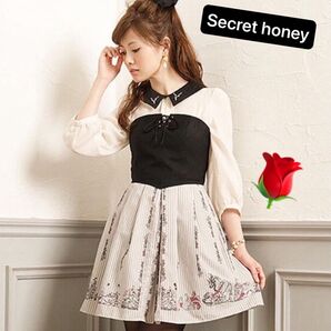 Secret honey ブライア ワンピース ディズニー シーハニ 春 シークレットハニー オーロラ姫 プリンセス