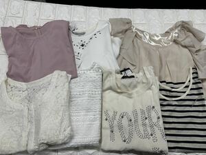 N398:未使用 7枚セット 神戸レタス INGNI ライトオン 他 トップス カットソー Tシャツ キャミソール まとめ売り