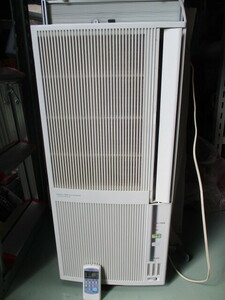 Y716/CORONA コロナ 窓用 ルームエアコン 冷暖房兼用ウインドタイプ 枠・リモコン付き CWH-A1821 21年製