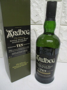 Y740/未開栓 古酒 ARDBEG（アードベック）10年 TEN 46％ 700ml シングルモルト ウイスキー 