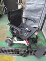 Y745/美品 Electric Wheel Chair 介助用 電動 車椅子 介護 リハビリ 引き取り歓迎 発送可_画像1