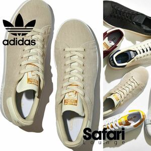 【ADIDAS ORIGINALS】Safari掲載◎!!アディダスオリジナルス STAN SMITH スタンスミス コーデュロイ スニーカー レースアップシューズ