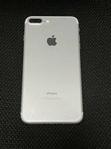 【中古美品】iPhone 7 Plus 128GB シルバー 国内版SIMフリー　動作確認済み　A1785 MN6G2J/A