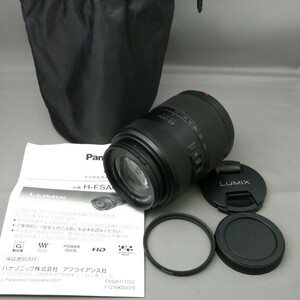 【美品】Panasonicパナソニック　G VARIO45-200mmF4-5.6II POWER OIS H-FSA45200　マイクロフォーサーズ用★NO.8068